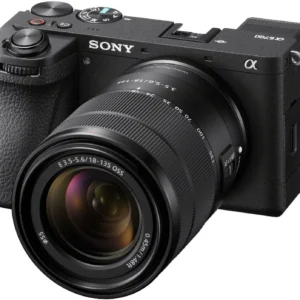 SONY ILCE-6700M Mirrorless Camera Body Only with 18-135mm Lens Made for Creators | 26.0 MP | Artificial Intelligence based Autofocus | 4K 60p Recording (Black)
